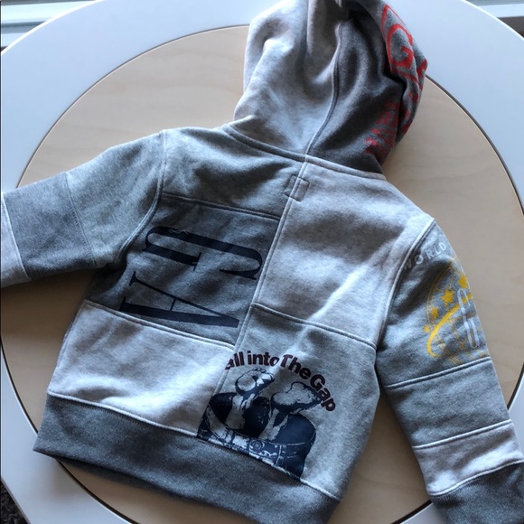 Fall into the gap logo sweatshirt zip hoody - Picture 6 of 6